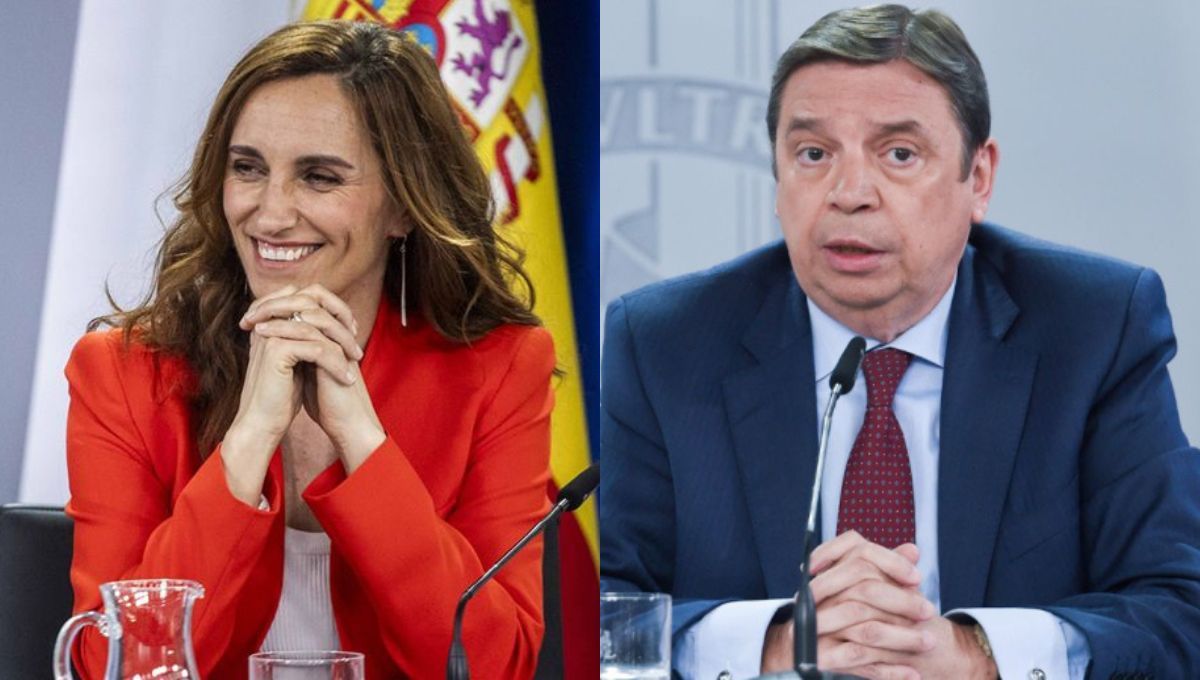 Mónica García, ministra de Sanidad; y Luis Planas, ministro de Agricultura. (Foto: ConSalud.es)
