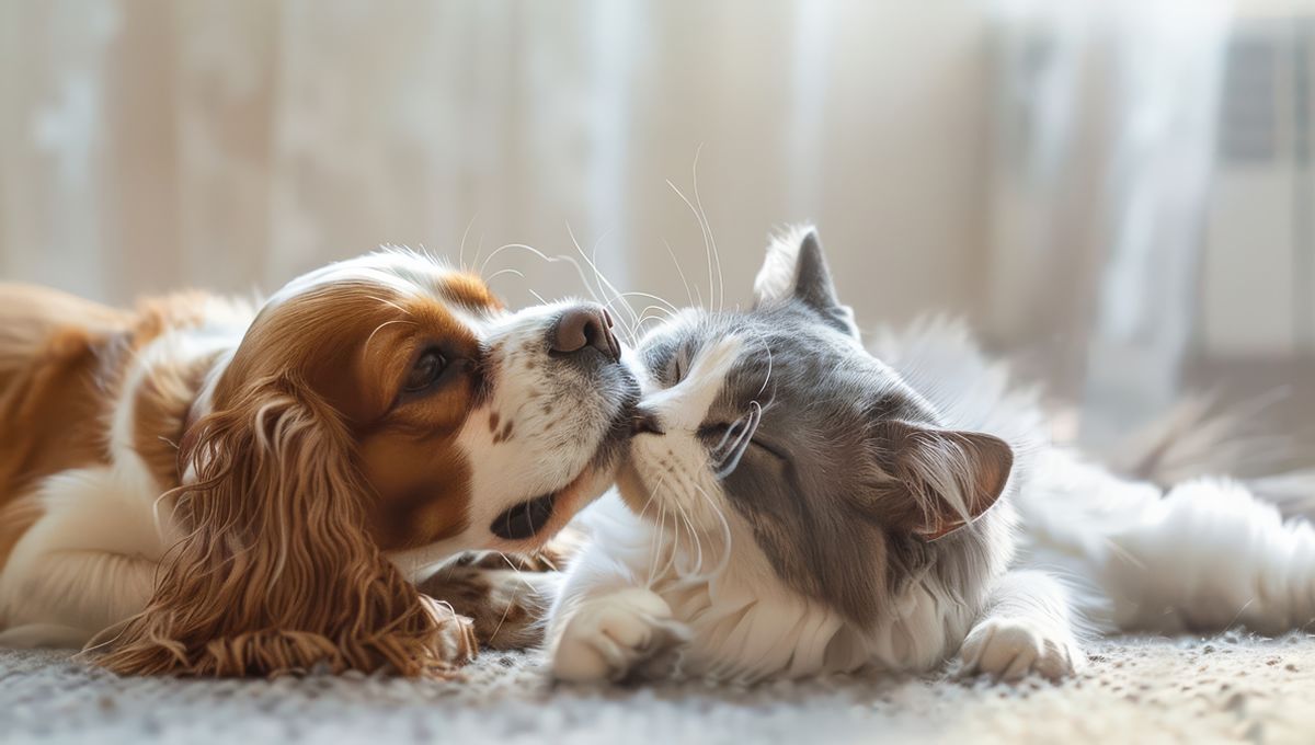 Perro y gato en el Día Mundial de los Derechos de los Animales. (Foto: Freepik)