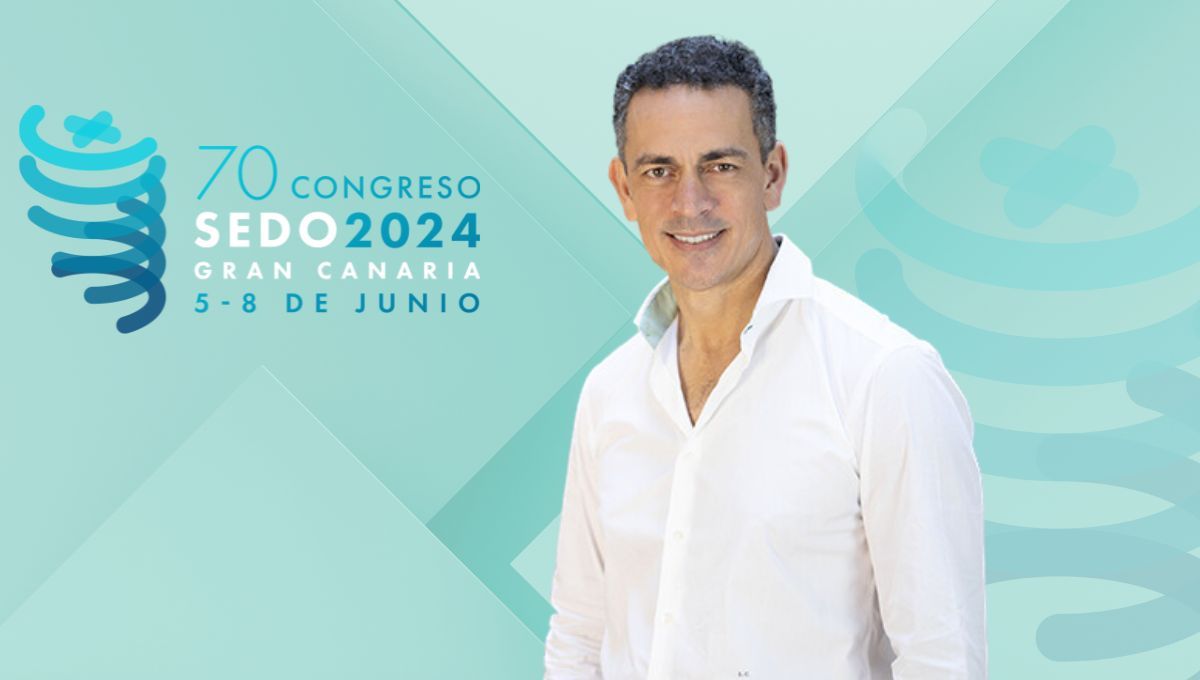 Dr. Ojeda Perestelo, presidente de SEdO Gran Canaria, organizador del 70 Congreso de ortodoncia (Montaje Consalud)