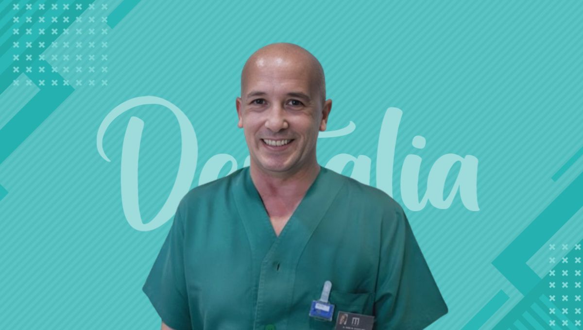 Dr. Pedro M. Guitián Lema, odontólogo experto en odontología digital y director médico de Clínica Guitián (Montaje Consalud / Fuente: knotgroup dental institute)