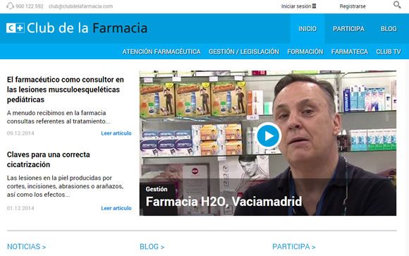 Más de  farmacéuticos avalan La Farmateca, de Almirall