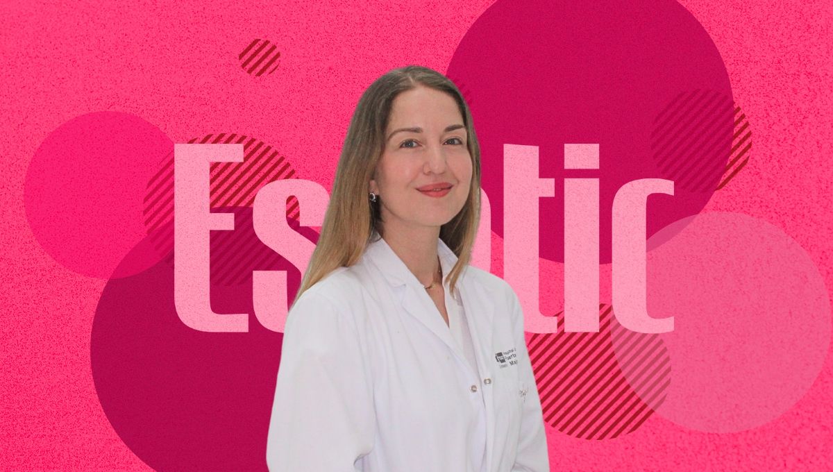 La Dra. Constanza Martínez Mera, dermatóloga(Foto. Fotomontaje Estetic)