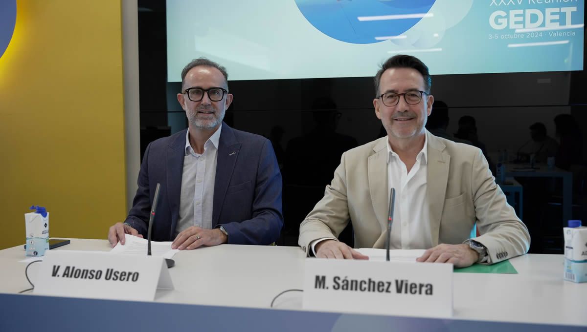 Los doctores Miguel Sánchez Vera y Vicent Alonso Usero abordan el auge de la Dermatología Estética (Foto. GEDET)