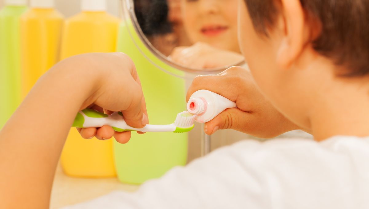 La pasta de dientes, fundamental para la higiene bucal de los niños (Foto. Canva)