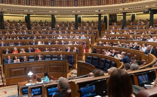 Desalojan a una enferma de polio del Congreso por interrumpir la sesión: "Nos estamos muriendo"