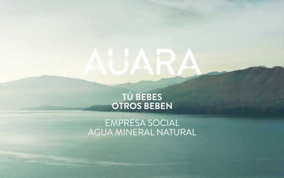 Auara, agua mineral con fines sociales