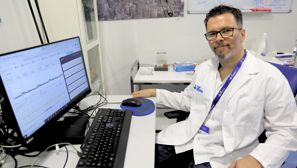 Dr. Jorge Pagola, del Servicio de Neurología del Hospital Universitario Vall d'Hebron. (Foto: Philips)