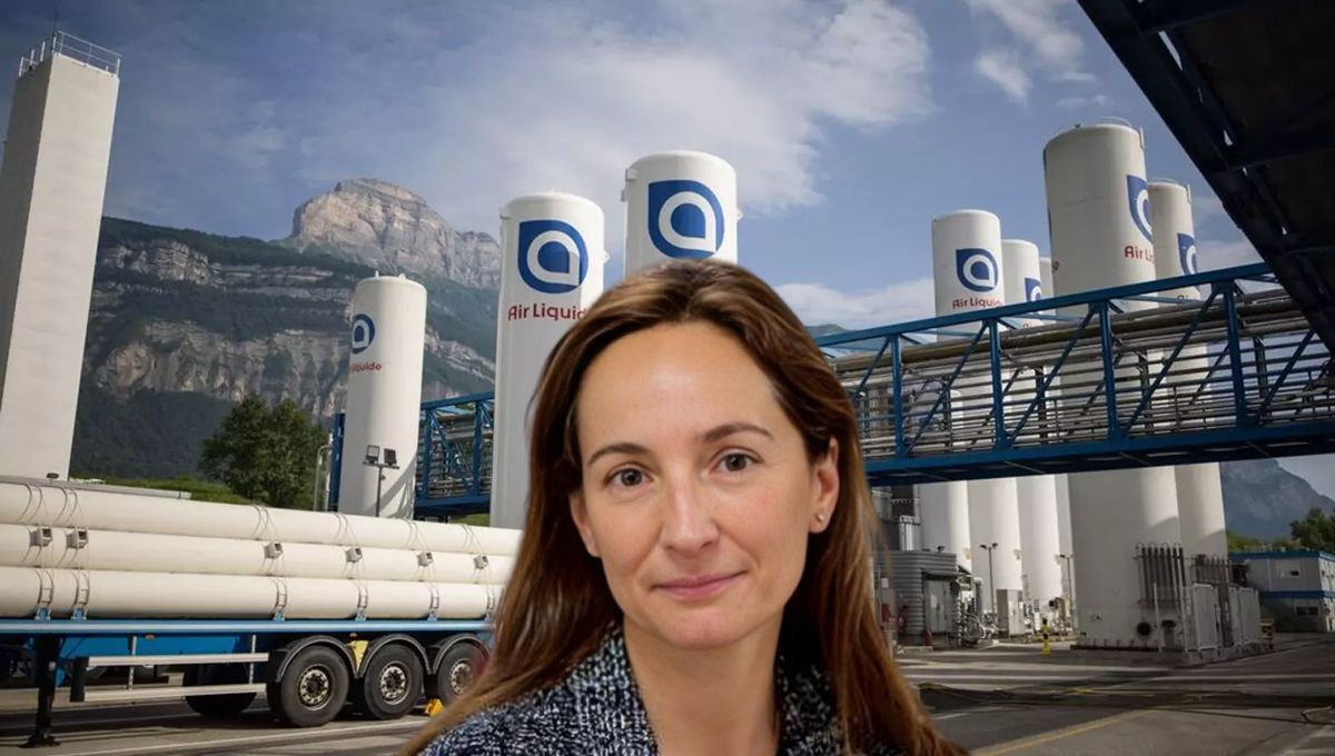 Ana Román, directora de Comunicación y Transformación de Air Liquide en España y Portugal (Foto. Montaje)