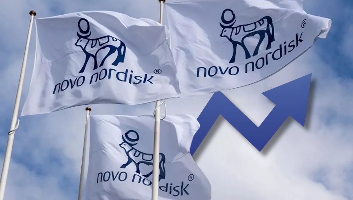 Aumento del valor de Novo Nordisk (Foto. Montaje)
