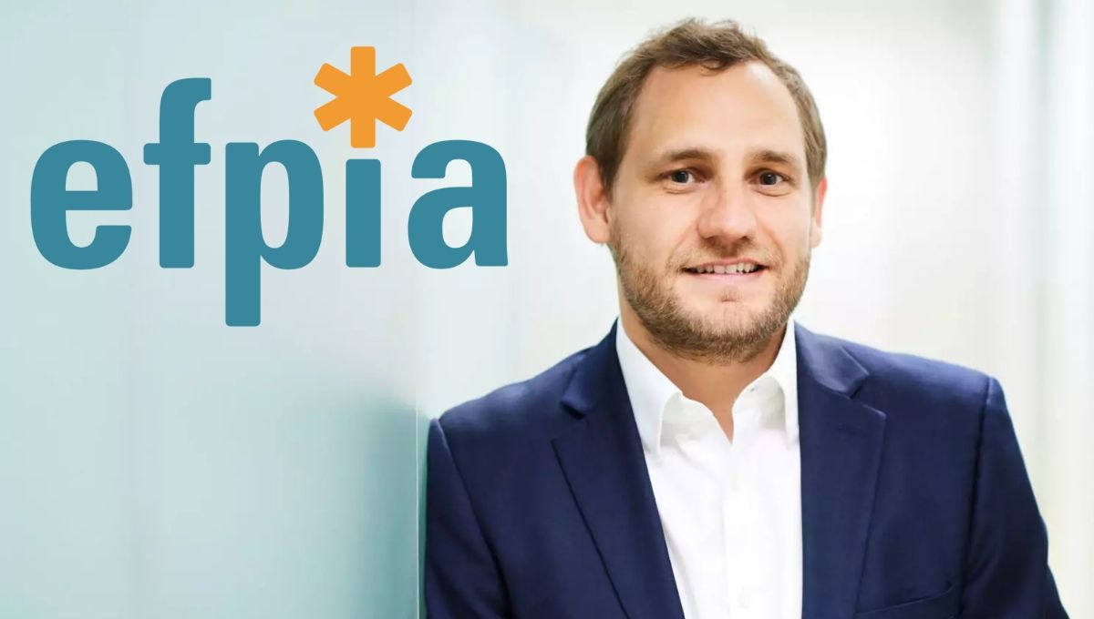 Thomas Gelin, nuevo director ejecutivo de asuntos internacionales de la EFPIA (Fotomontaje)