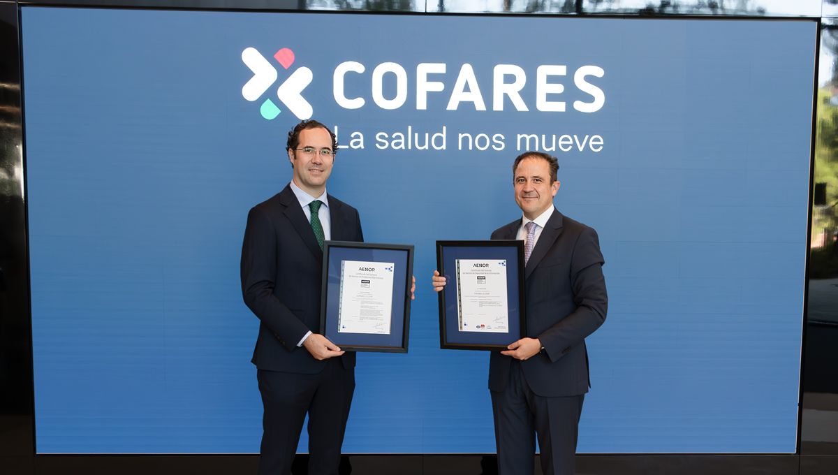 Cofares eleva sus estándares de calidad y seguridad con dos nuevas certificaciones de Aenor. (Foto: Cofares)