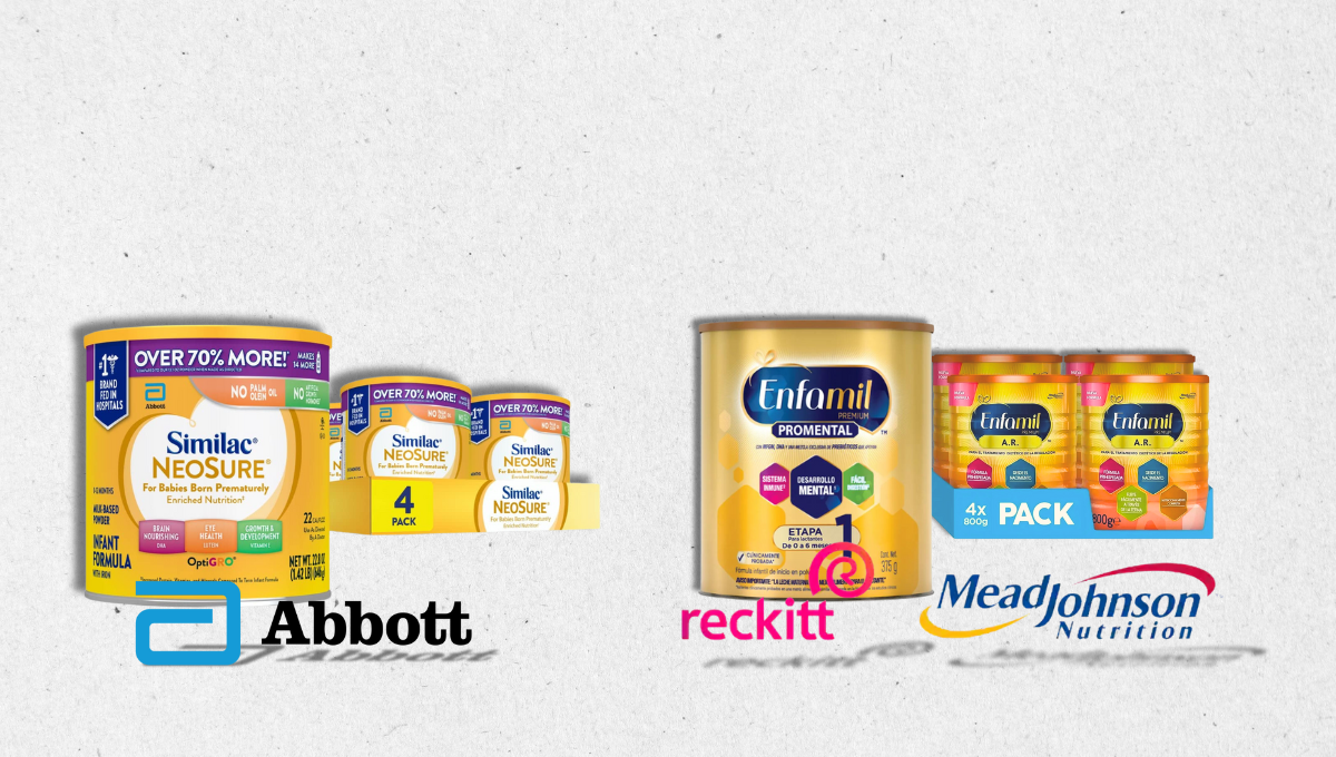 Juicio Abbott y Reckitt Mead Johnson (Foto. Montaje)