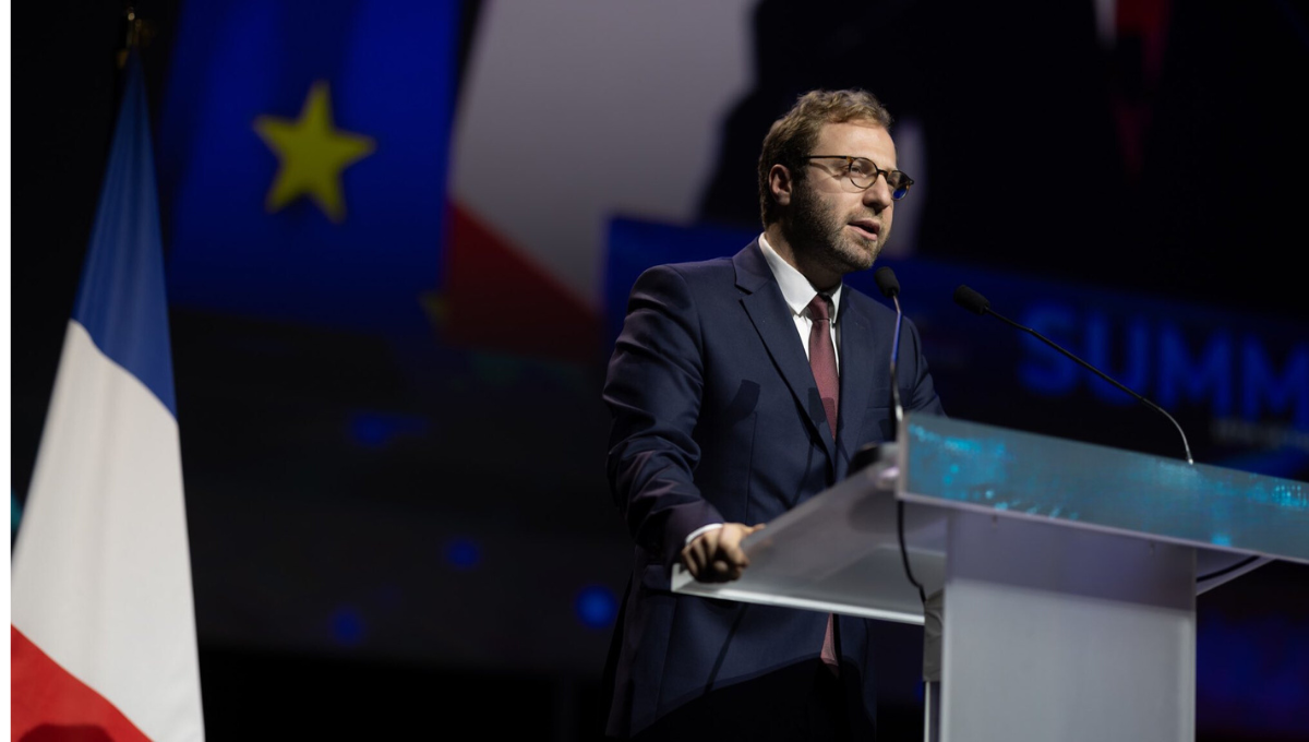 Ministro de economía francés,  Antoine Armand (Foto: Twitter Antoine Armand)