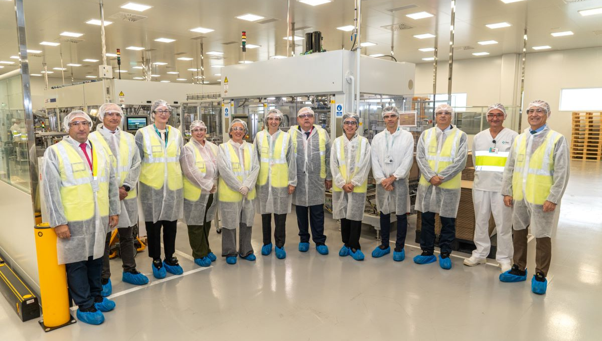 Consejeros de Castilla y León visitan la innovadora planta de MSD en Salamanca (Foto: MSD)