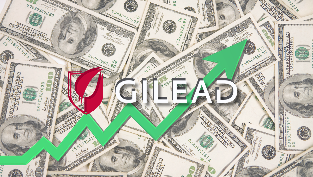 Resultados en bolsa Gilead (Fotomontaje: ConSalud)