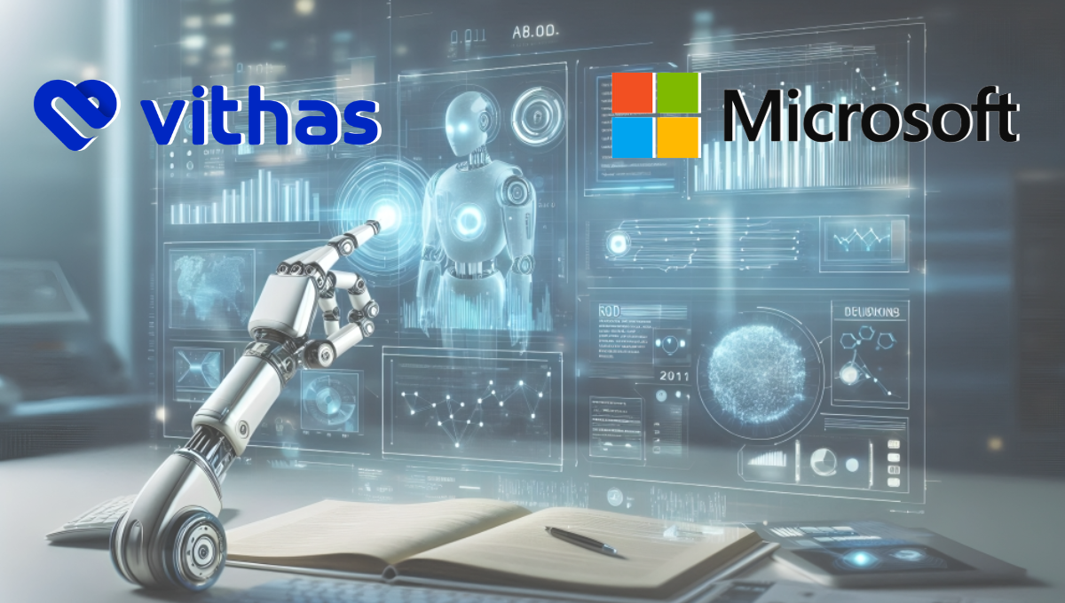  Vithas y Microsoft apuestan por la IA (Fotomontaje: ConSalud/Microsoft IA)