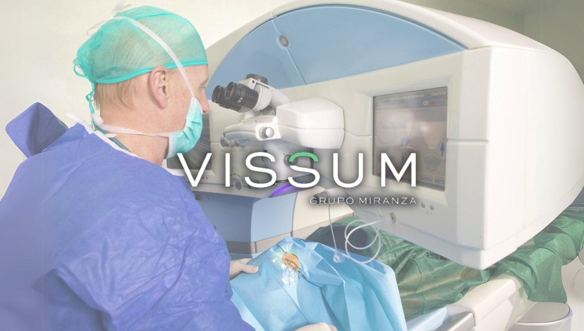 Vissum Grupo Miranza y la tecnología SMILE PRO (Fotomontaje: ConSalud)