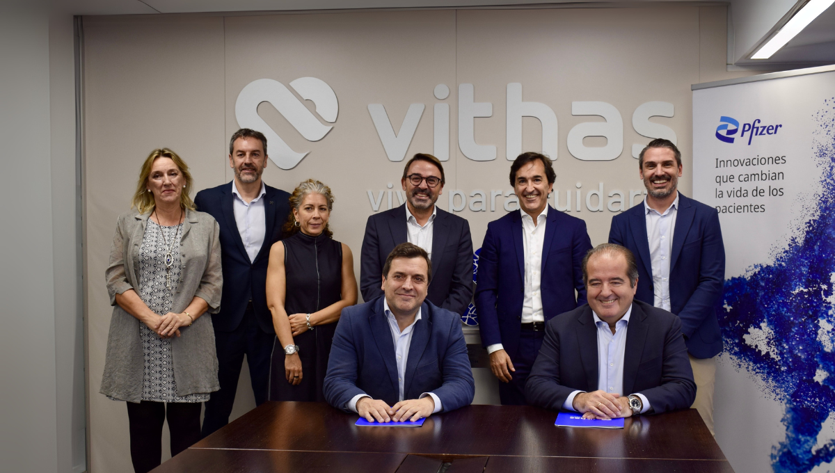 Vithas y Pfizer firman un acuerdo (Foto: Vithas)