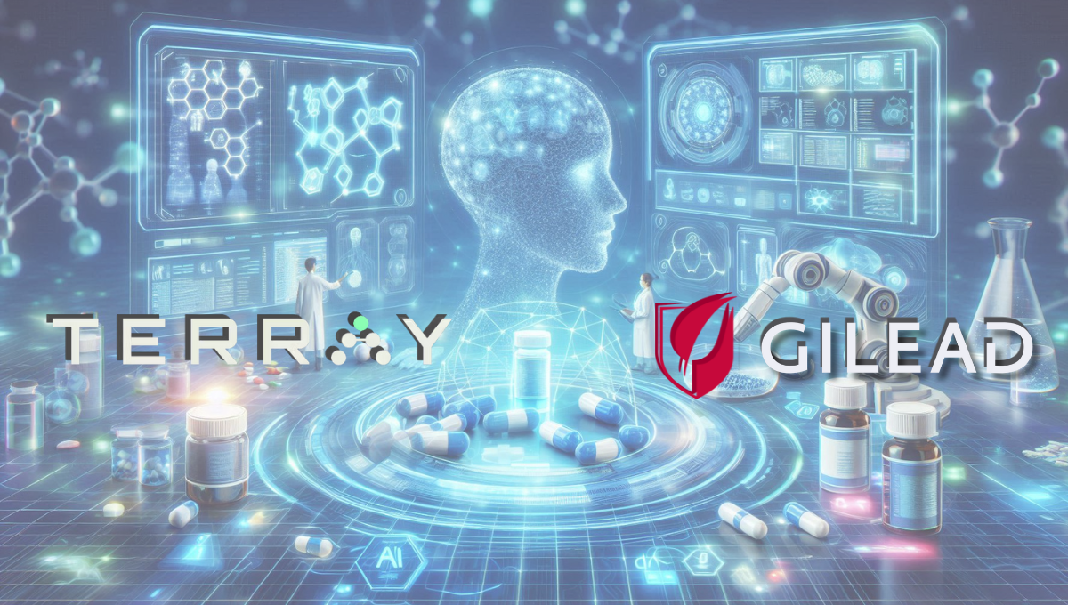 Colaboración de  Gilead Sciences y Terray Therapeutics (Fotomontaje: ConSalud/Microsoft IA)