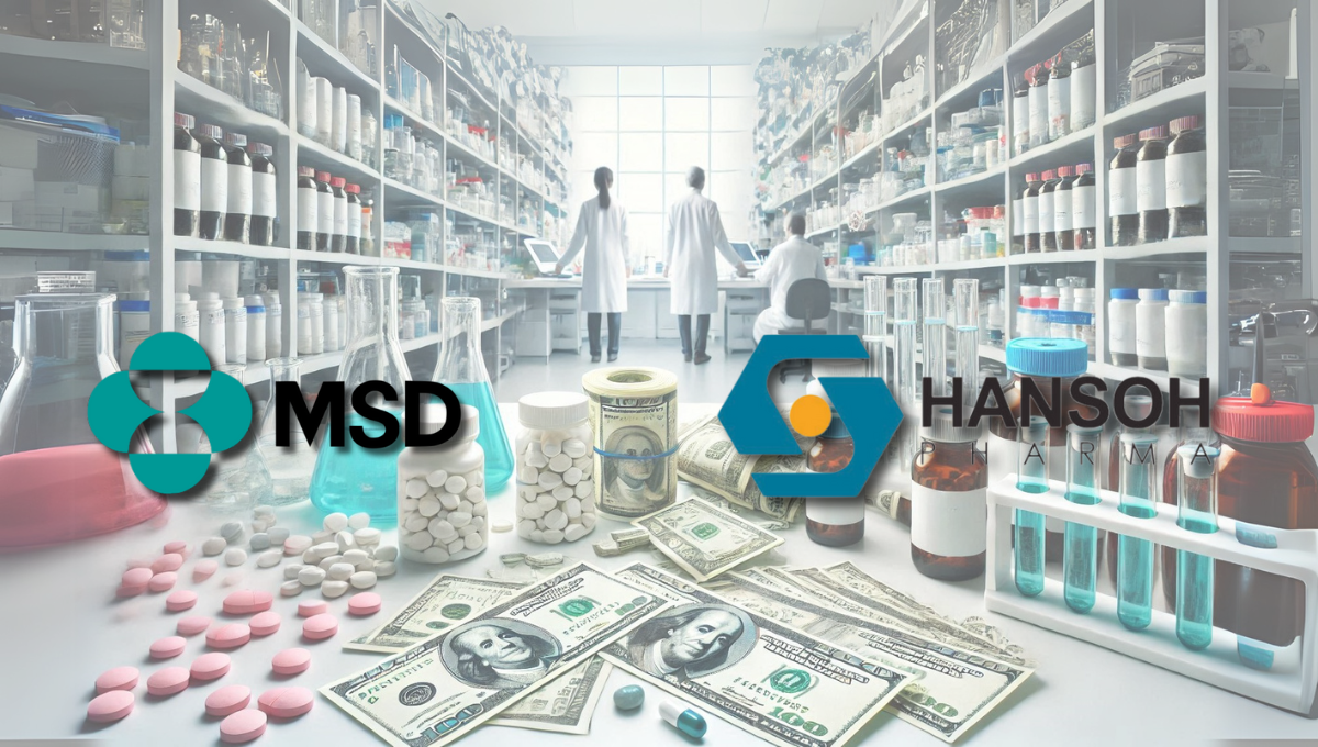 Acuerdo entre MSD y Hansoh Pharma (Foto: ConSalud/Microsoft IA)