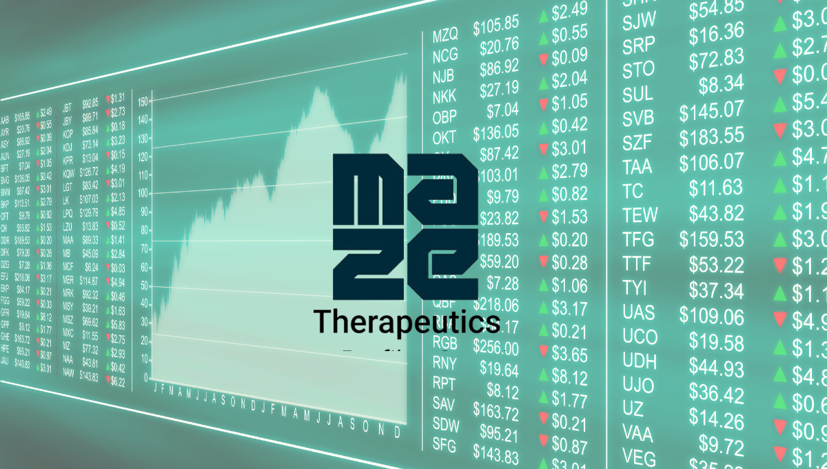 Maze Therapeutics cotiza en bolsa (Fotomontaje: ConSalud)