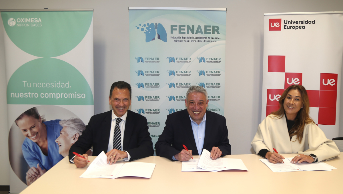 La Universidad Europea firma un convenio con Oximesa y FENAER  (Foto: Oximesa)