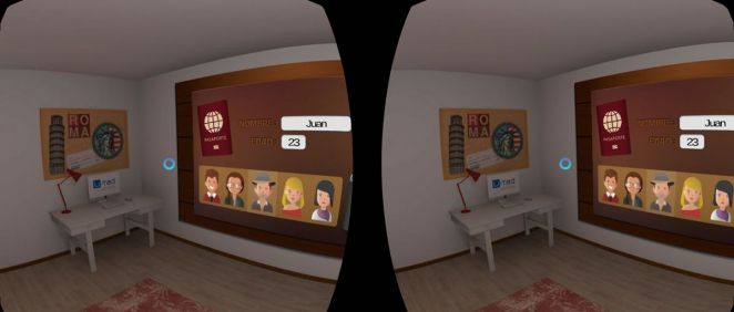 Programas de realidad virtual como CicerON ayudan a las personas con TEA a hablar en público (Foto. U tad)