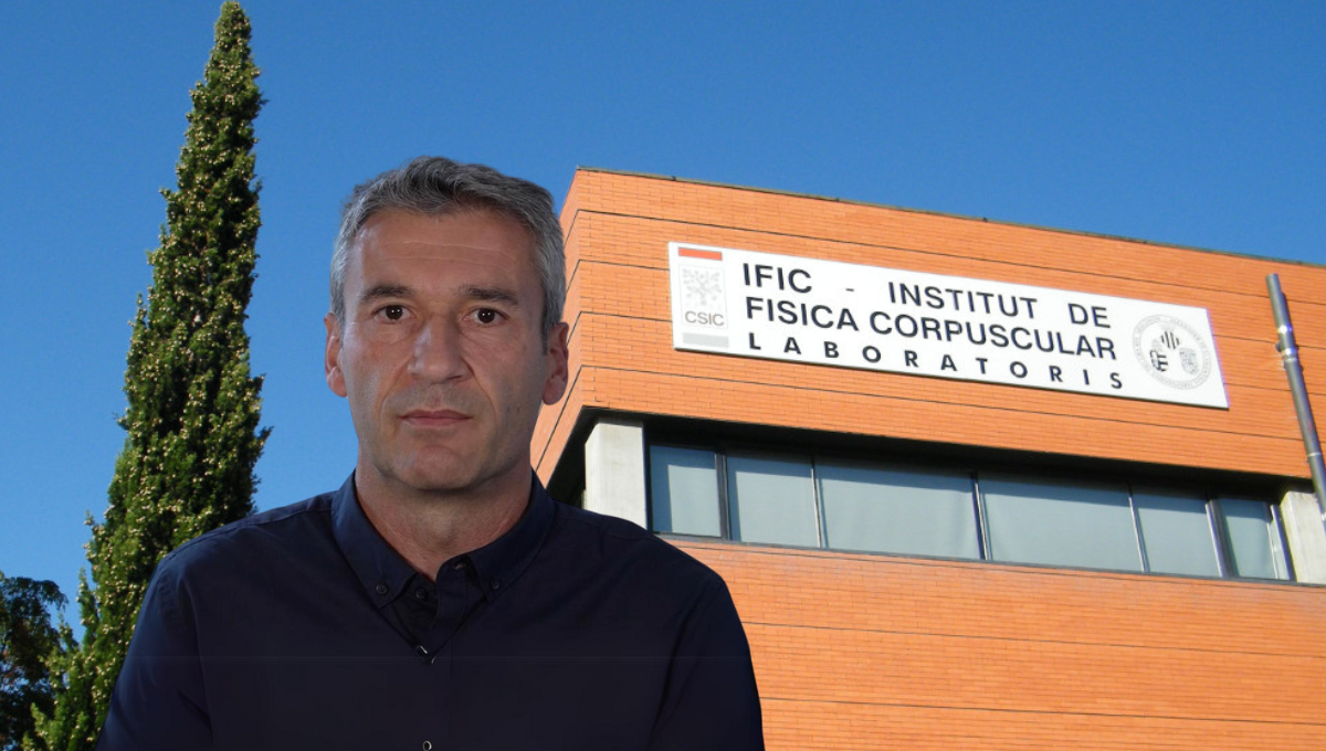 El Dr. Luis Caballero, investigador científico en el Instituto IFIC (Foto: IFIC)
