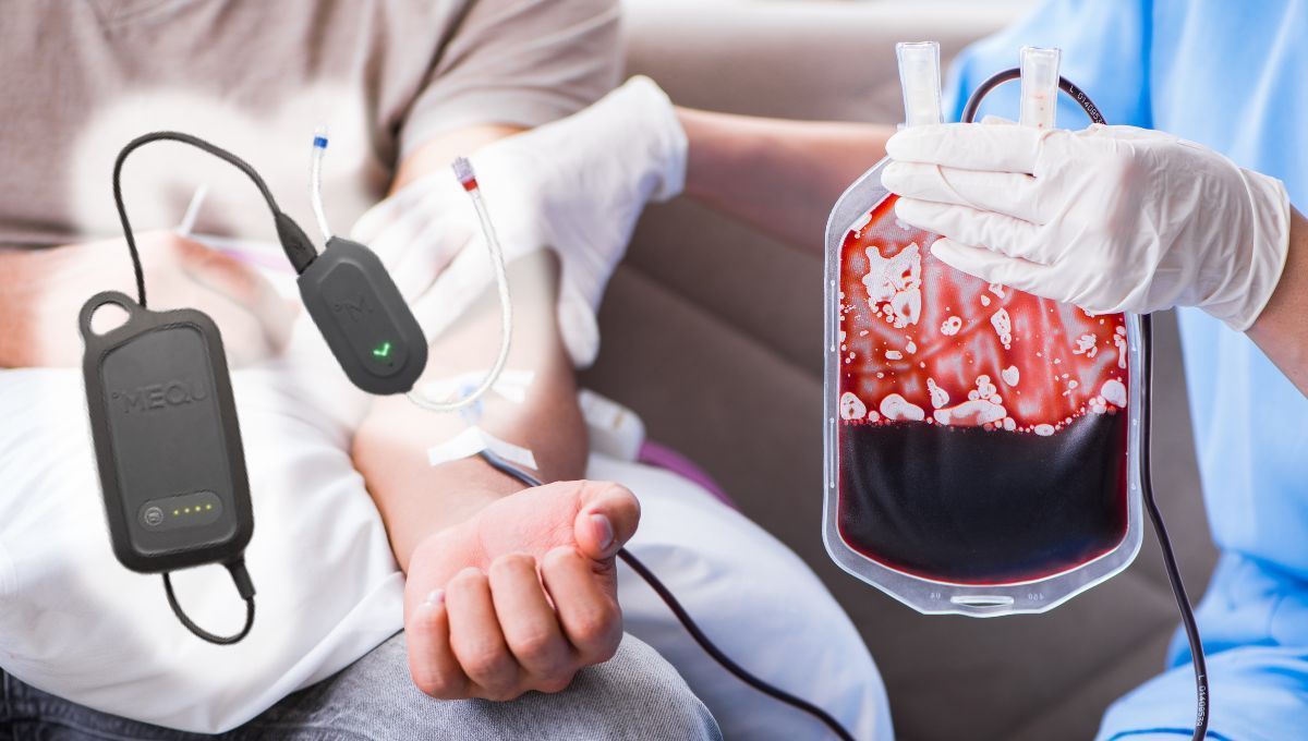 A mobile system that warms blood reduces the risk of hypothermia in cases of hemorrhage