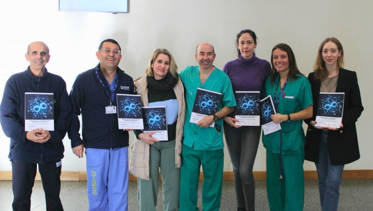 Profesionales de las Gerencias de Ciudad Real y de Urgencias y Emergencias desarrollan una app y un manual práctico sobre ventilación mecánica no invasiva (Foto Gobierno de Castilla La Mancha)