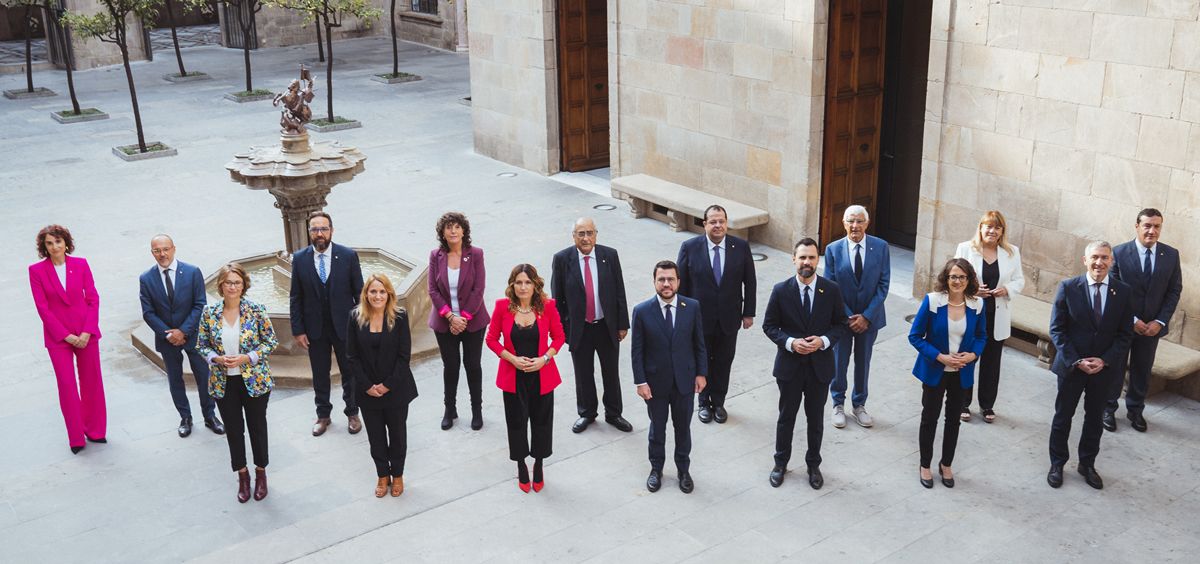 Govern de la Generalitat de Cataluña, presidido por Pere Aragonès (Foto: @govern)