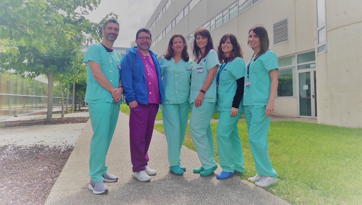 Integrantes del equipo del proyecto PROMETE del Hospital de Fuenlabrada (Foto: Hospital Universitario de Fuenlabrada)