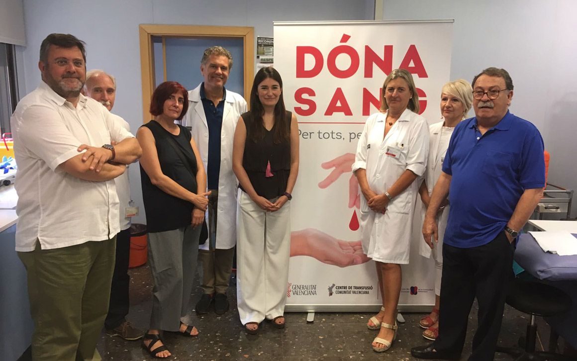 Los valencianos no olvidan donar sangre en verano: más de 22.000 donaciones en julio y agosto