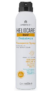 HELIOCARE Pediatrics Transparent Spray SPF 50+ (Foto. Cantabria Labs)