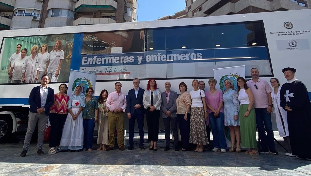 Inauguración de la ‘Ruta enfermera’ en Murcia (Foto: Europa Press)