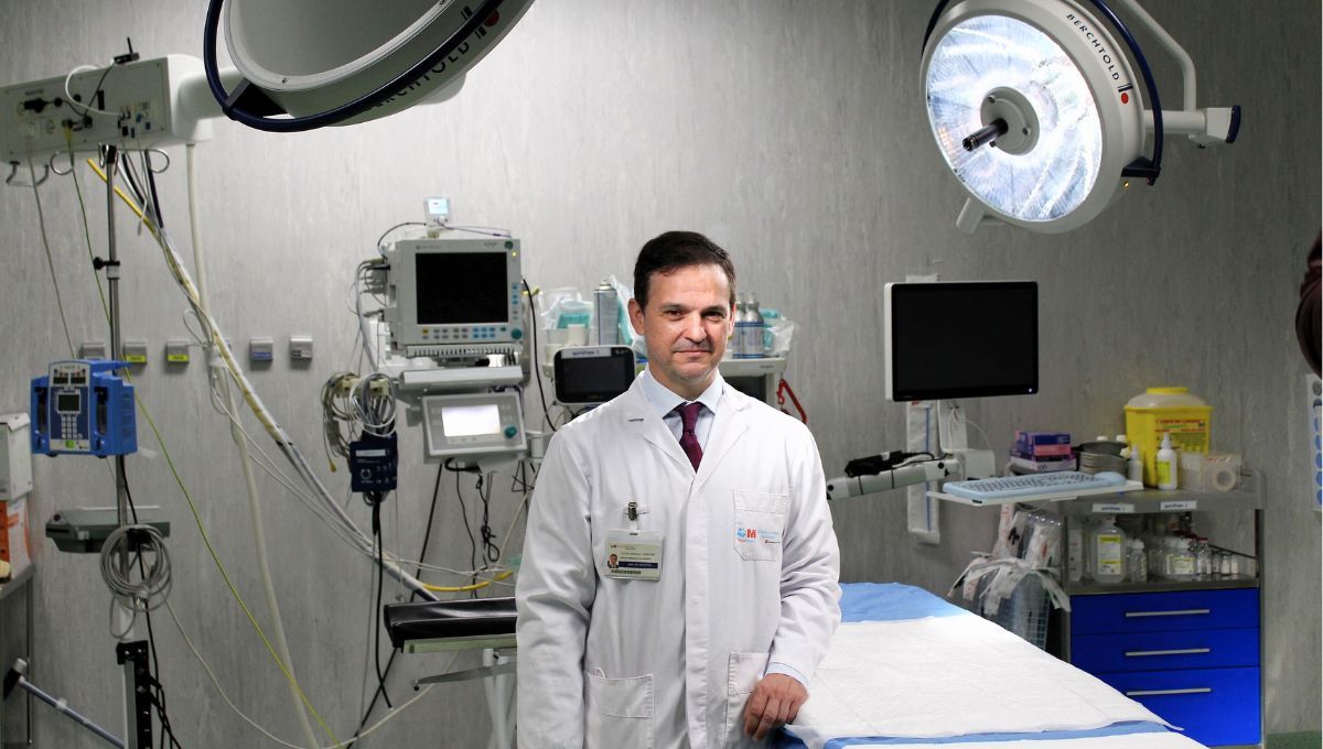 Dr. Santos Jiménez de los Galanes  jefe del Servicio de Cirugía General y Digestiva (Fuente: Comunidad de Madrid)