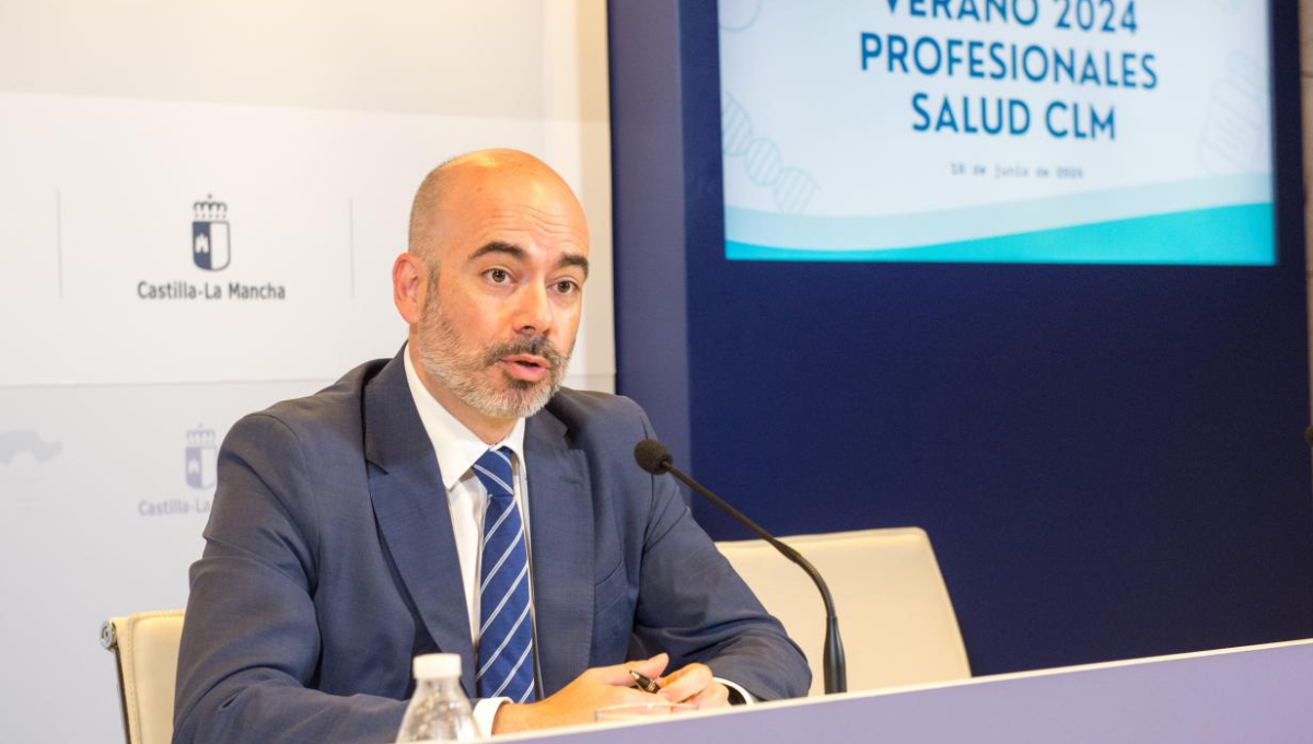 El director general de Recursos Humanos y Transformación del Servicio de Salud de Castilla-La Mancha, Iñigo Cortázar. (Sescam)