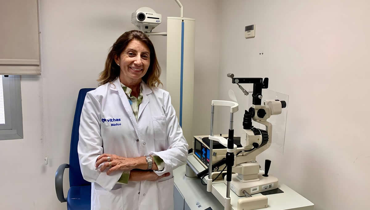 Dra. Teresa Sanchez Minguet, responsable de la Unidad de Oftalmología de los Hospitales Vithas Consuelo, Valencia 9 de Octubre y Aguas Vivas (Foto: Vithas)