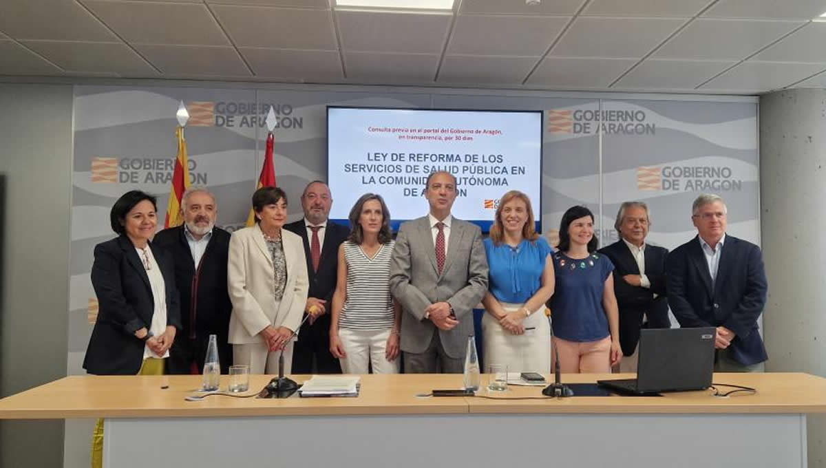 Aragón ha presentado su reforma del sistema de Salud Pública (Foto: Gobierno de Aragón)
