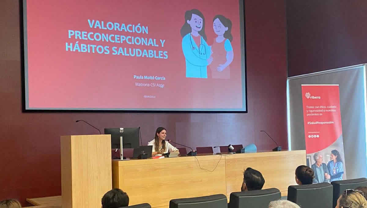 El Hospital Universitario del Vinalopó celebra las las primeras Jornadas de Atención Integral a las Gestantes (Foto. Ribera)