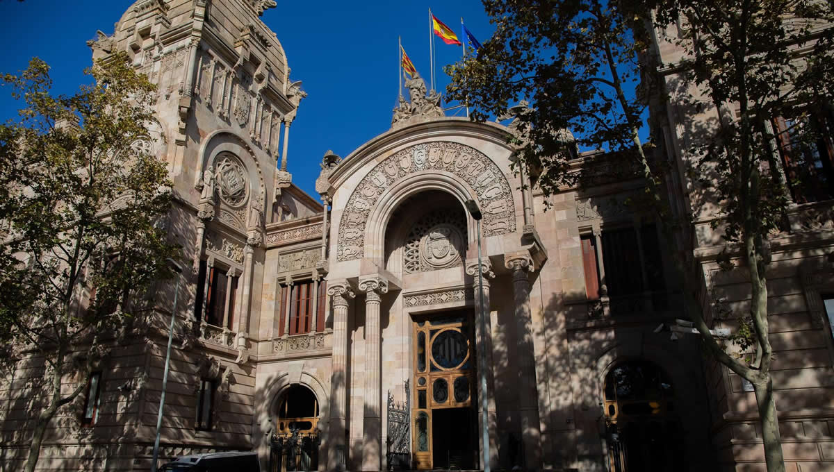 Fachada del Palacio de Justicia de Catalunya, sede del TSJC y de la Audiencia de Barcelona (Foto: Europa Press)