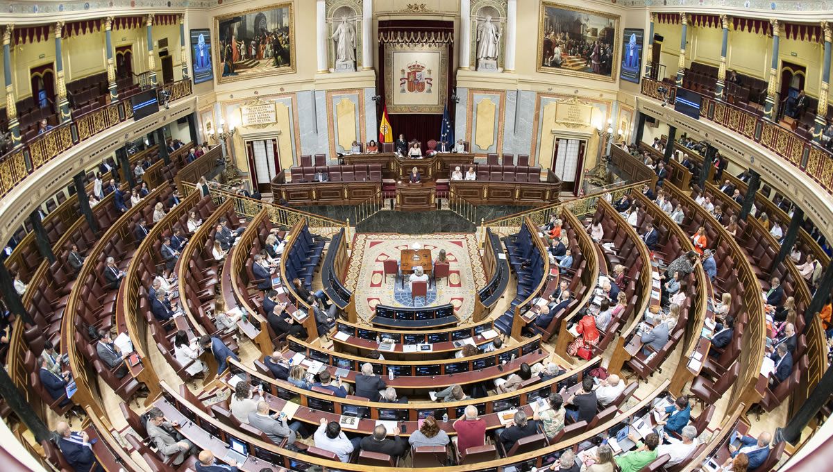 Sesión Plenaria del Congreso de los Diputados (Foto: Congreso)