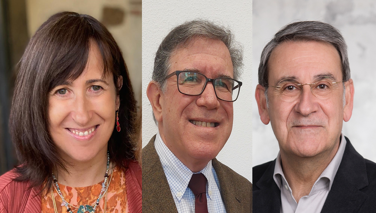 Pilar Marco, Fernando Artalejo y Didac Mauricio; nueva directiva del consorcio del CIBER (Foto: Ciber-isc)