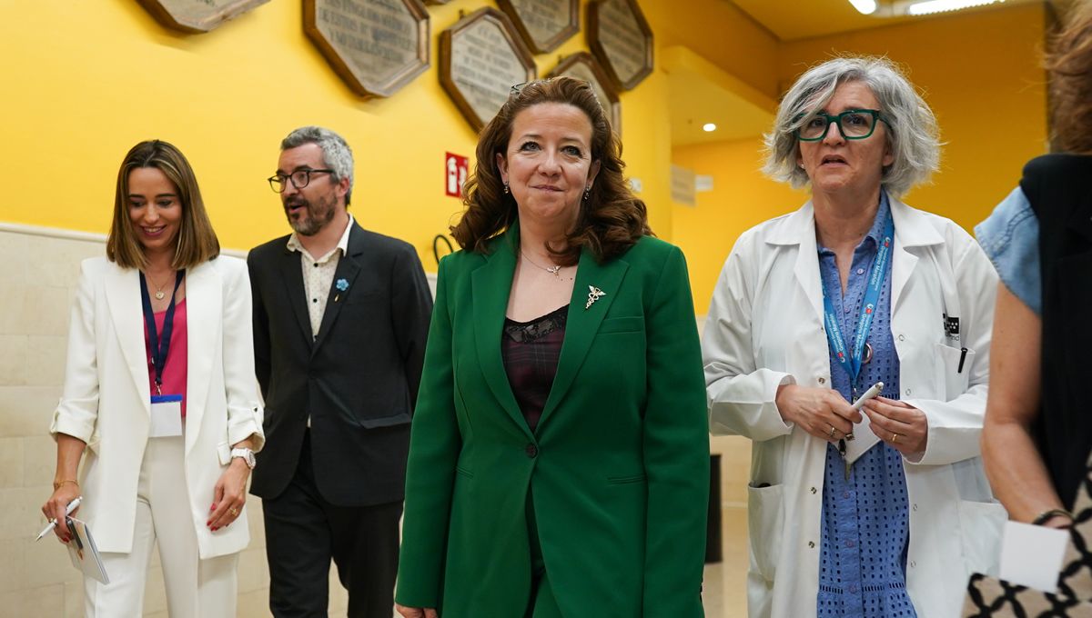 La consejera de Sanidad de la Comunidad de Madrid, Fátima Matute (Foto. CAM)