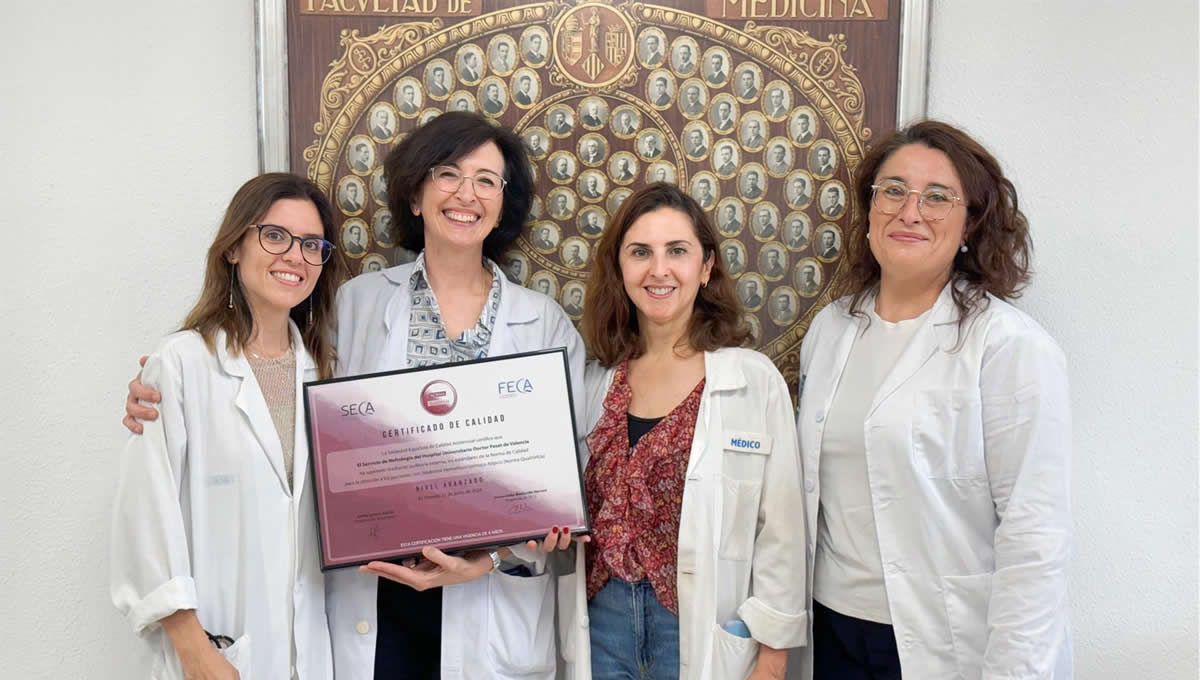 El Hospital Universitario Doctor Peset de València se ha convertido en el primer centro de España en recibir una certificación de la SECA que acredita la excelencia en la atención a personas con síndrome hemolítico urémico atípico (SHUa) (Europa Press)