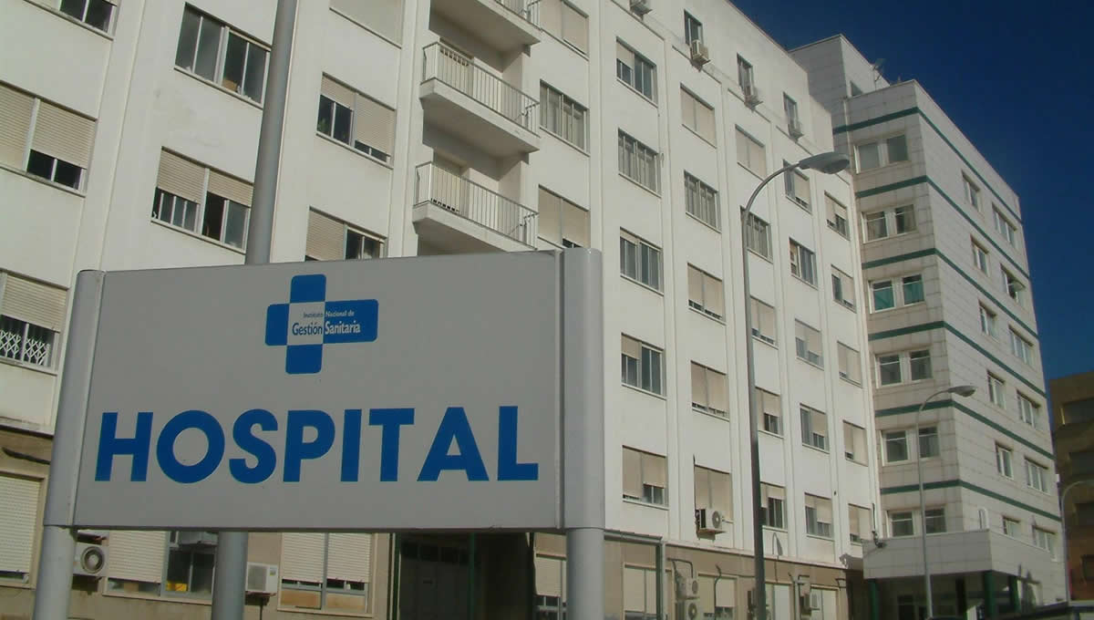 Vista exterior del Hospital de Ceuta (Foto. EuropaPress)