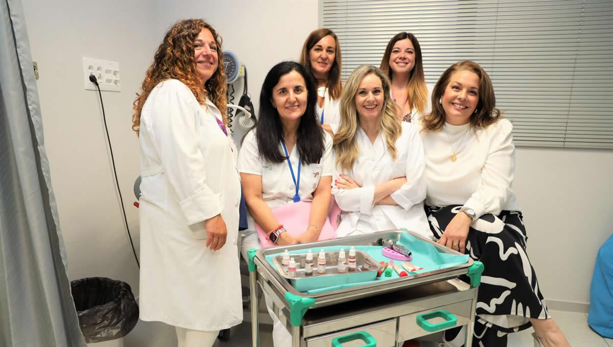 Equipo de la Consulta de Enfermería de Micropigmentación del Hospital Universitario de Toledo. (Foto: Hospital Universitario de Toledo)