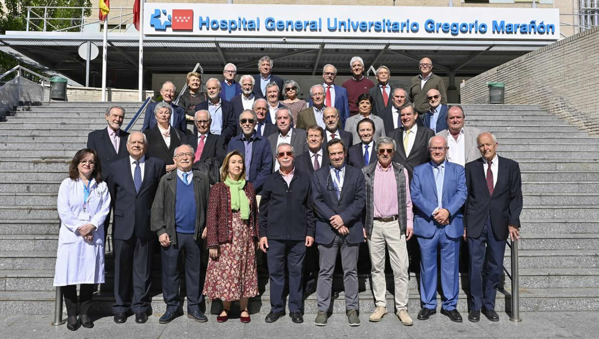 Primera promoción de Medicina del Hospital Gregorio Marañón. (Foto: Comunidad de Madrid)