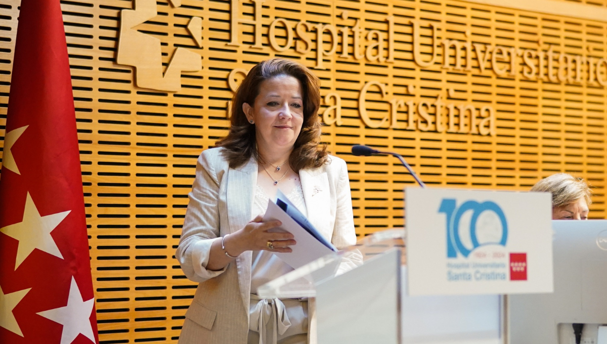 Fátima Matute, consejera de Sanidad de la Comunidad de Madrid (Foto: CAM)