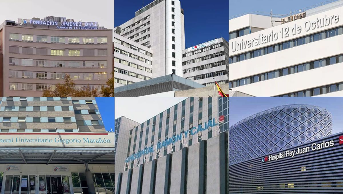 Madrid lidera el ranking de los mejores hospitales de España, con seis públicos, entre los 10 primeros